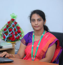Mrs. K. Swetha - Head Training and Placements